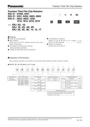 ERJ-3EKF1370V 数据规格书 1