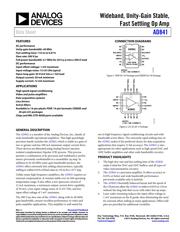 AD841JN datasheet.datasheet_page 1