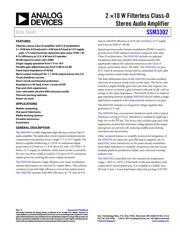 SSM3302ACPZ 数据规格书 1