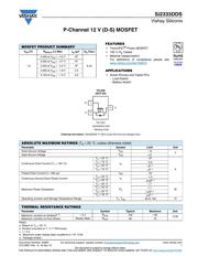 SI2333DDS-T1-GE3 datasheet.datasheet_page 1