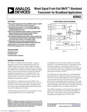 AD9863 datasheet.datasheet_page 1