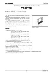 TA8276H datasheet.datasheet_page 1