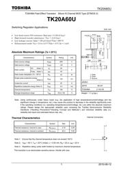 TK20A60U(STA4,Q,M) datasheet.datasheet_page 1