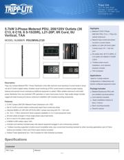 PDU3MV6L2120 数据规格书 1