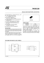 74V2G126 datasheet.datasheet_page 1