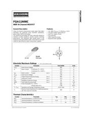FQA11N90C 数据规格书 1