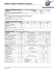 IRFU014 datasheet.datasheet_page 2