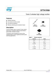 STTH1R06RL datasheet.datasheet_page 1