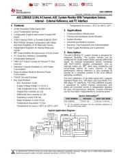ADC128D818CIMT/NOPB Datenblatt PDF
