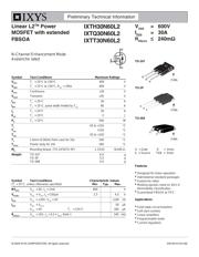 IXTH30N60L2 数据规格书 1
