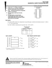 74ACT11008PWR 数据规格书 1