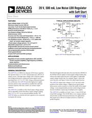 ADP7105ARDZ-R7 数据规格书 1