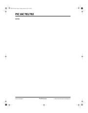 PIC16C782T-I datasheet.datasheet_page 4