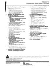 TMS32C6711DGDPA167 datasheet.datasheet_page 1