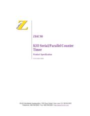 Z84C9008VED1380 datasheet.datasheet_page 1