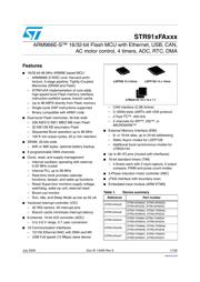 STR911FAW46X6T datasheet.datasheet_page 1