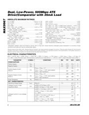 MAX9967ADCCQ+TD datasheet.datasheet_page 2