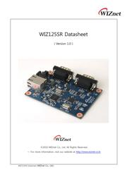 WIZ125SR datasheet.datasheet_page 1
