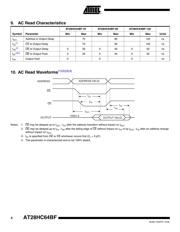 AT28HC64BF-12PU 数据规格书 6
