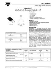 HFA16PA60C 数据规格书 1
