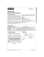 74HC245 datasheet.datasheet_page 1