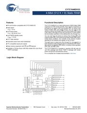 CY7C1049DV33-10ZSXI datasheet.datasheet_page 1