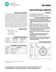 DS1990A-F5/E4F+ datasheet.datasheet_page 1