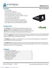 MR25H10 datasheet.datasheet_page 1