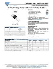 MBR20100CT-M3/4W 数据规格书 1