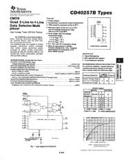 CD40257BMG4 datasheet.datasheet_page 1