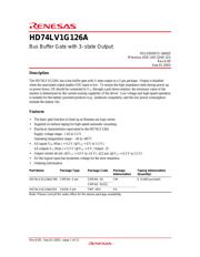 HD74LV1G126AVSE datasheet.datasheet_page 1
