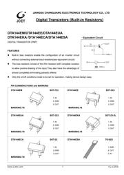 DTA144ECA 数据规格书 1