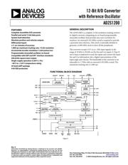 AD2S1200YST Datenblatt PDF