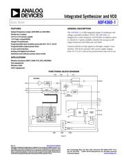 ADF4360-1BCP datasheet.datasheet_page 1