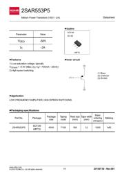 2SAR553P5T100 datasheet.datasheet_page 1
