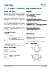 RT8284GS Datenblatt PDF