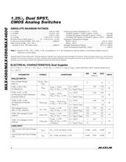 MAX4600CAE datasheet.datasheet_page 2