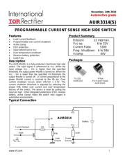 AUIR3314 数据规格书 1