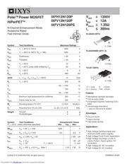 IXFH12N120P datasheet.datasheet_page 1