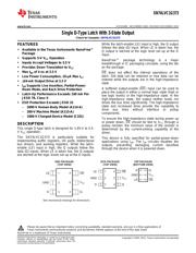 74LVC1G373DBVRE4 datasheet.datasheet_page 1