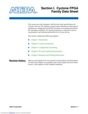 EP1C20F324C6N datasheet.datasheet_page 1