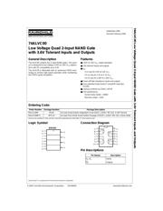 74ALVC00MX datasheet.datasheet_page 1