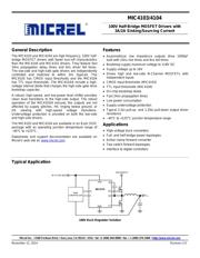 MIC4104YM 数据规格书 1