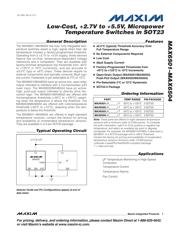 MAX6501UKP095+T datasheet.datasheet_page 1