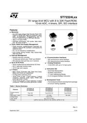 ST72F324LJ2T5TR datasheet.datasheet_page 1