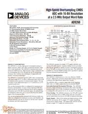 AD9260 datasheet.datasheet_page 1