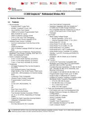 CC2650F128RGZT datasheet.datasheet_page 1