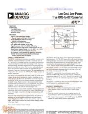 AD737 datasheet.datasheet_page 1