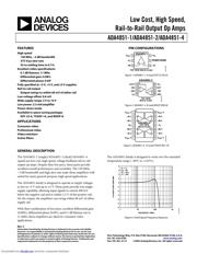 ADA4851-4YRUZ-R7 datasheet.datasheet_page 1
