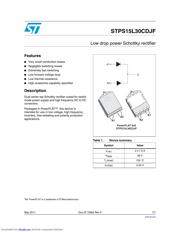 STPS15L30CDJF 数据规格书 1